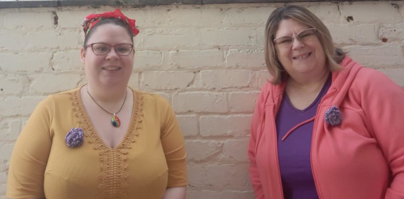 Hayley & Jane from Sewing for Socialism