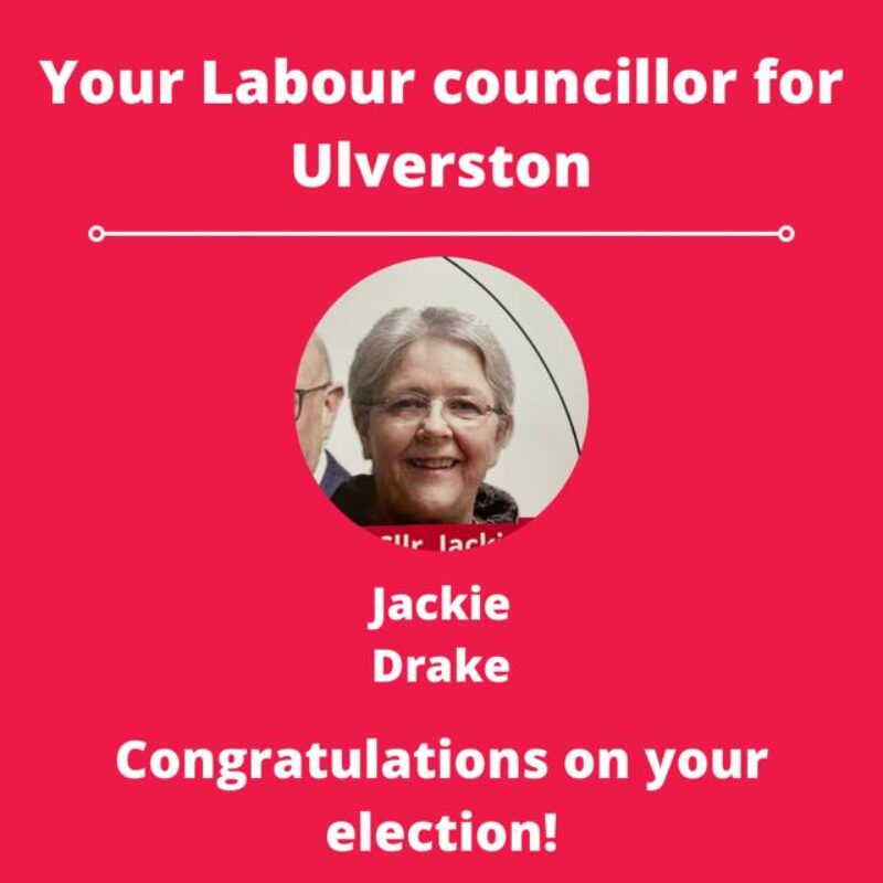 ULVERSTON: Jackie Drake